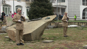 Hora Unirii, în Piaţa Republicii din Mangalia