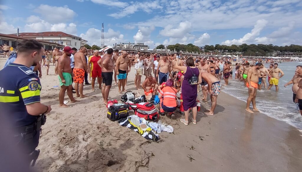 Plaja mangalia, înecat