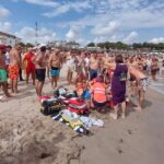 Plaja mangalia, înecat