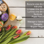 Managerul Sanatoriului Balnear Mangalia vă dorește un Paște fericit!