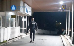 Poliția la spitalul Mangalia