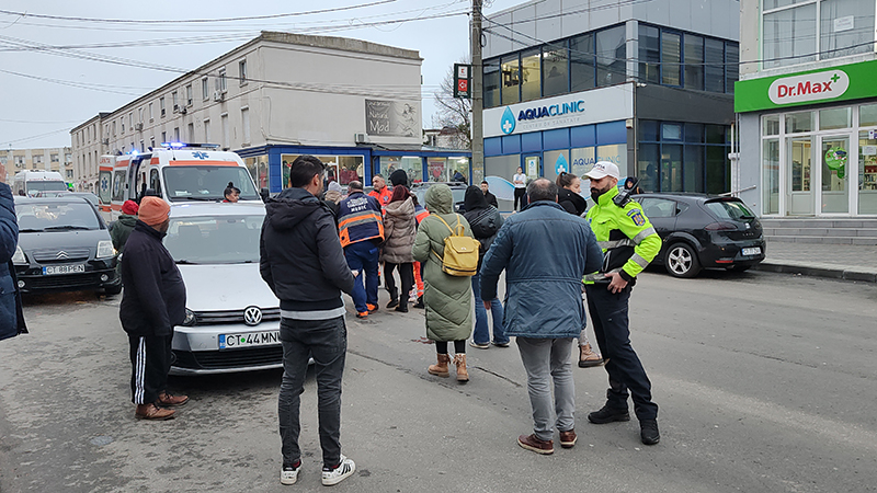 Accident la Mangalia