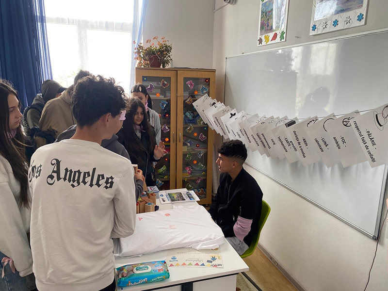 Ateliere școlare la Școala gimnazială nr. 1 Contraamiral Petrică Stoica din Pecineaga