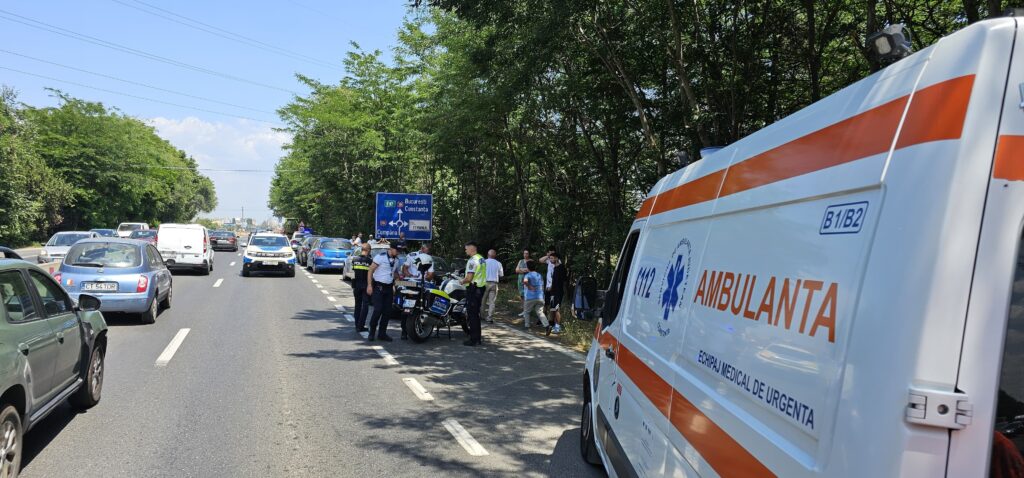 Accident rutier pe DN39, între Lazu și Constanța