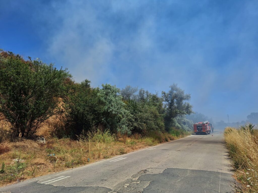INCENDIU la ieșire din Mangalia