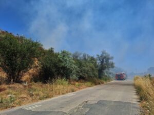 INCENDIU la ieșire din Mangalia