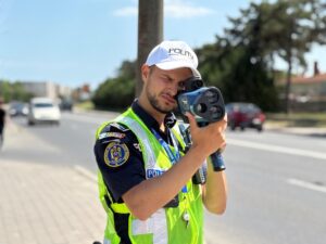 Radare la Mangalia, poliția rutieră