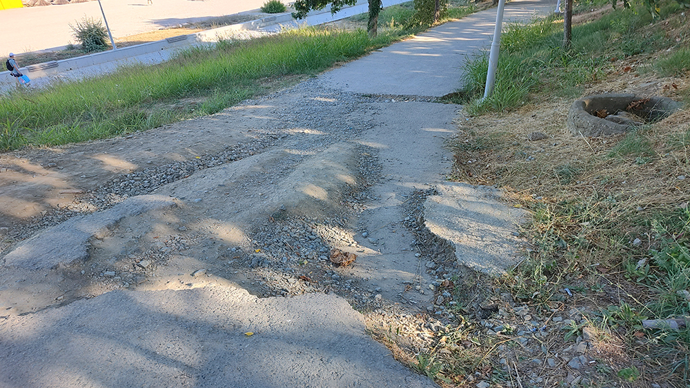 DEZASTRU în Parcul Diana și zona din jurul acestuia
