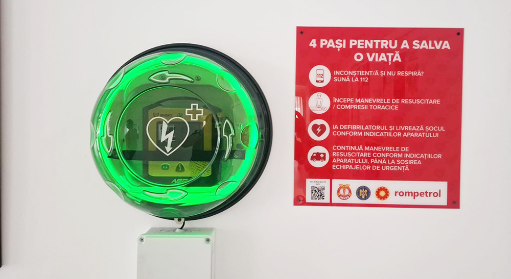 Un defibrilator semi-automat a fost instalat la Mangalia