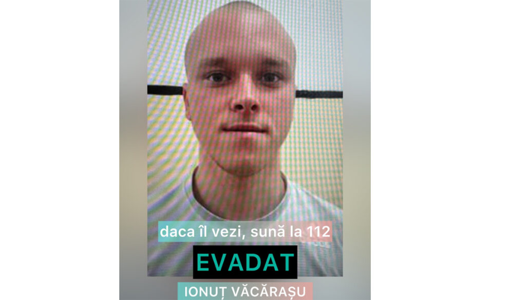 deținut EVADAT de la Poarta Albă