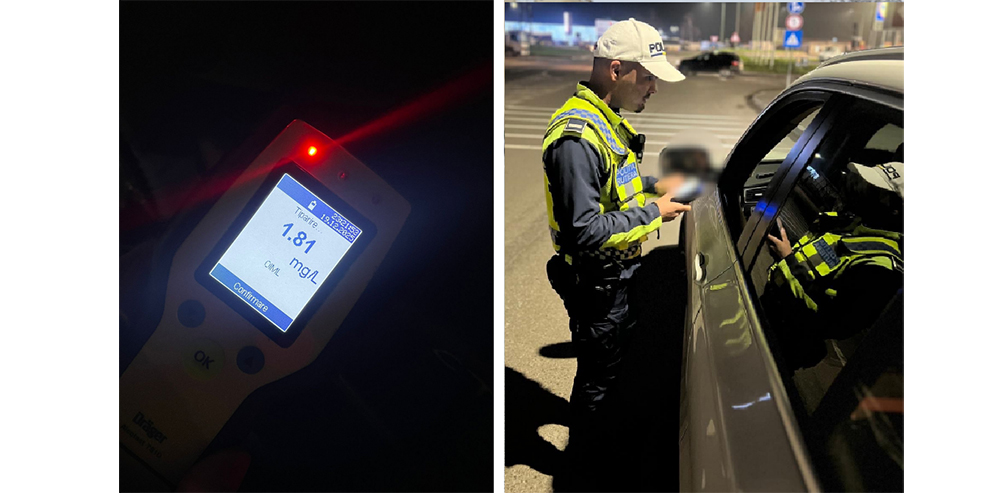 Șofer beat Mangalia