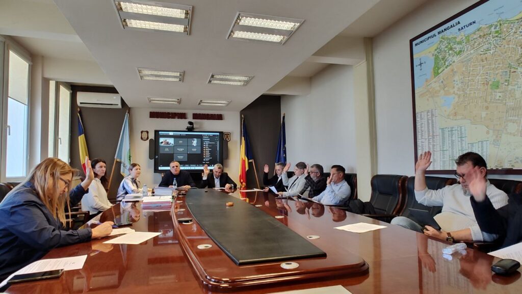 Ședință de consiliu Mangalia