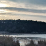 Lacul Limanu, cuprins de gheață
