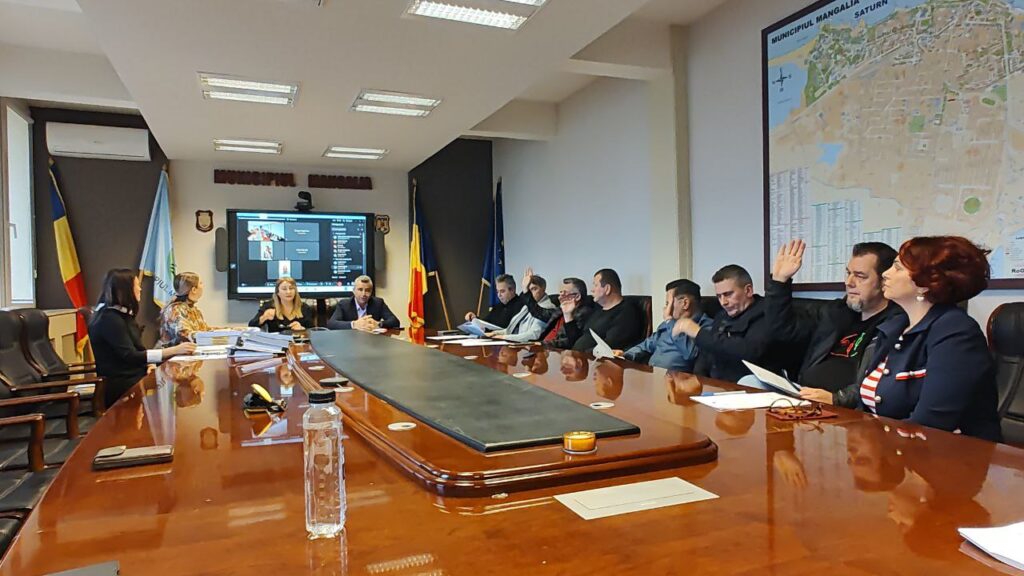 Ședința Consiliului Local Mangalia