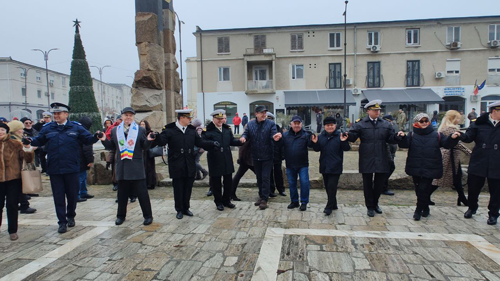 Mica Unire, sărbătorită în Piața Revoluției din Mangalia