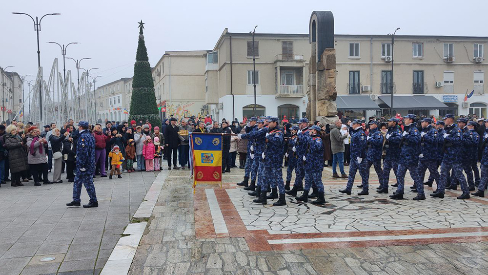 Mica Unire, sărbătorită în Piața Revoluției din Mangalia
