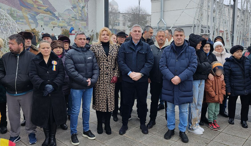 Mica Unire, sărbătorită în Piața Revoluției din Mangalia