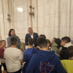 Elevii Școlii Gala Galaction, vizită la deputatul Florin Jianu