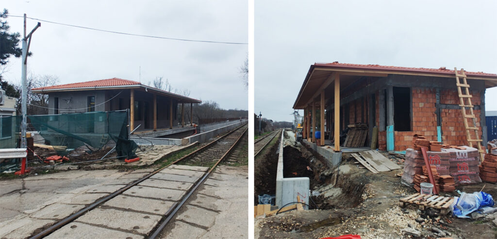 gările din Neptun și Costinești, cu o lună înainte de începerea sezonului estival