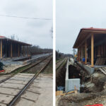 gările din Neptun și Costinești, cu o lună înainte de începerea sezonului estival