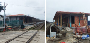 gările din Neptun și Costinești, cu o lună înainte de începerea sezonului estival