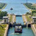 inaugurarea oficială a Canalului Dunăre–Marea Neagră