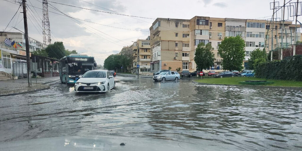 Potop la Mangalia