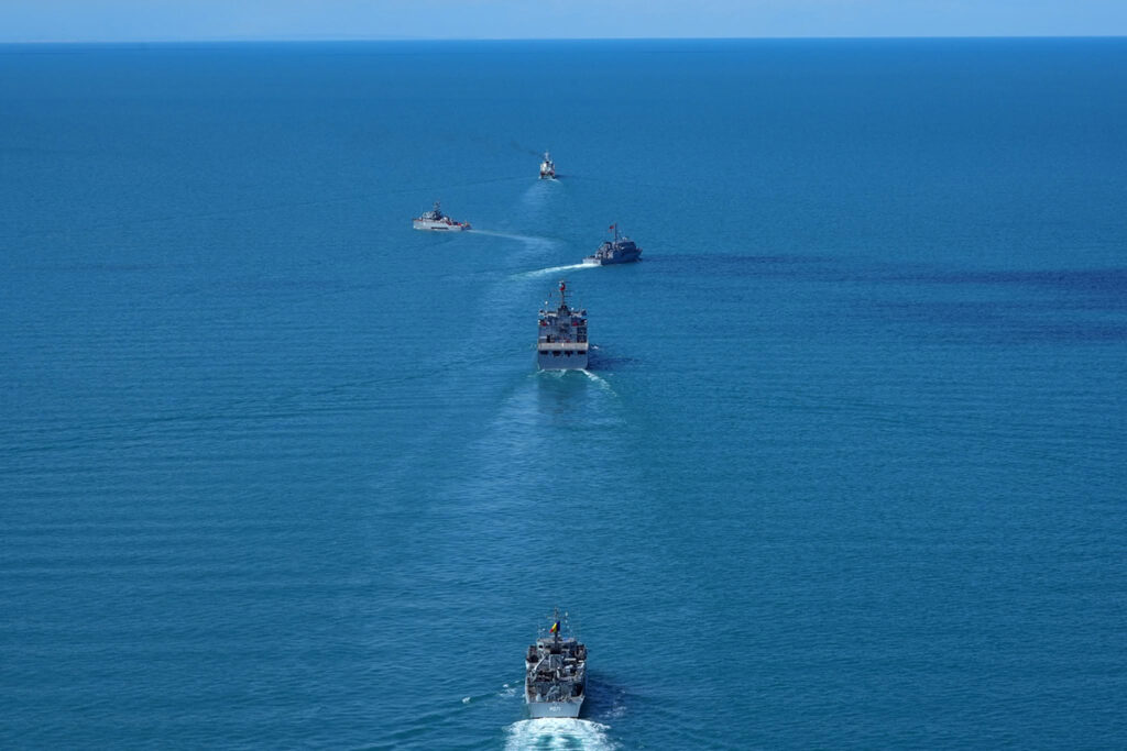 Forțele Navale Române și cele ale SUA, exercițiu comun în Marea Neagră