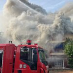 Incendiu la Costinești, pompieri