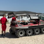 șenilata, pompier plaja, ISU plaja ambarcațiunea RHIB Vama veche