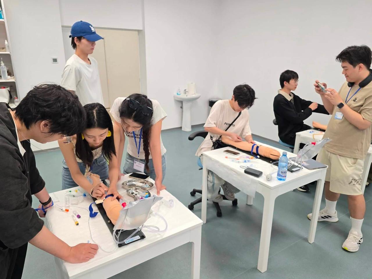Stagiu de pregătire cu studenți chinezi în Qi-Kung