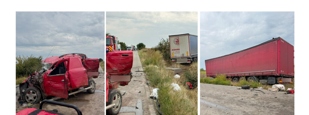 Accident mortal pe DJ381