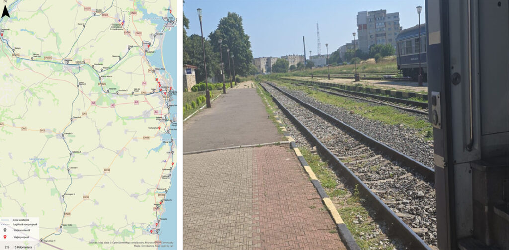 Tren Metropolitan Mangalia-2 Mai